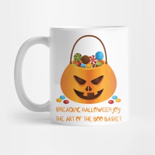 The Art Of The Boo Basket Halloween Pumpkin Candy Basket Mug